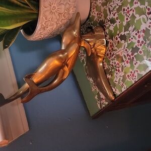 Solid brass dolphins